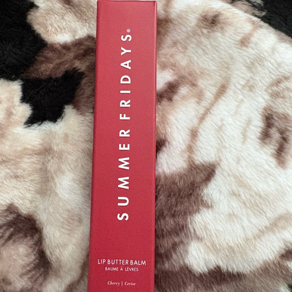 New Lip Butter Balm in Cherry Red